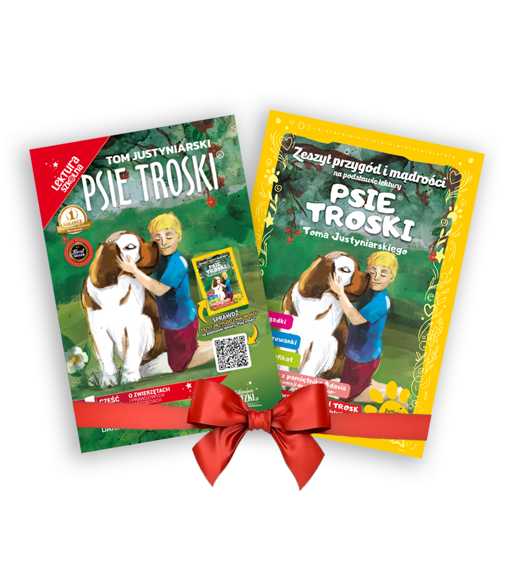 PSIE TROSKI Zeszyt cwiczen ZESTAW Psie Troski + Zeszyt Przygód i Mądrości - obrazek 1