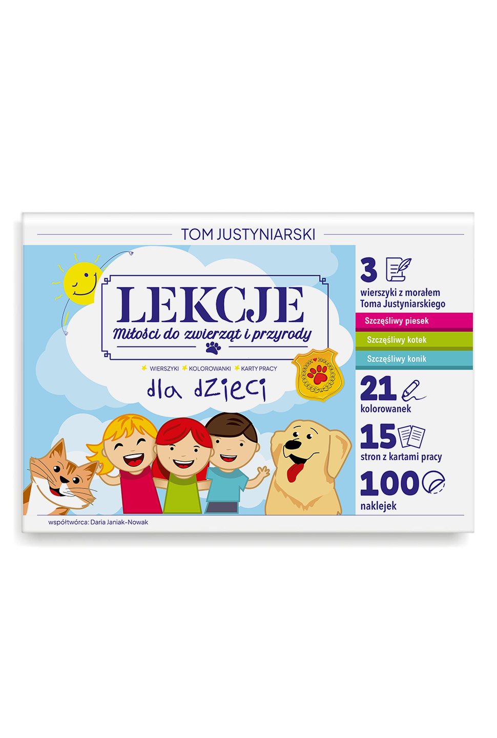 lekcje milosci do zwierzat i przyrody PRZEDSZKOLAKI ZESZYT CWICZEN Lekcje miłości do zwierząt i przyrody'. dla przedszkolaka. - obrazek 1