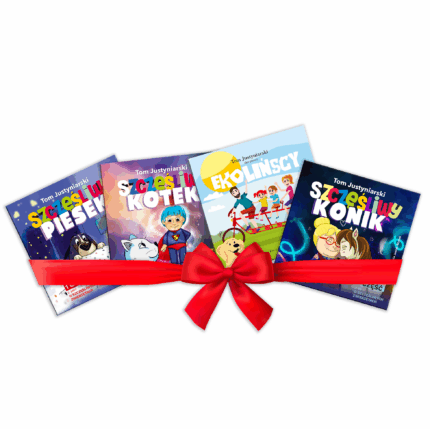 ZESTAW 4 książek dla przedszkolaka